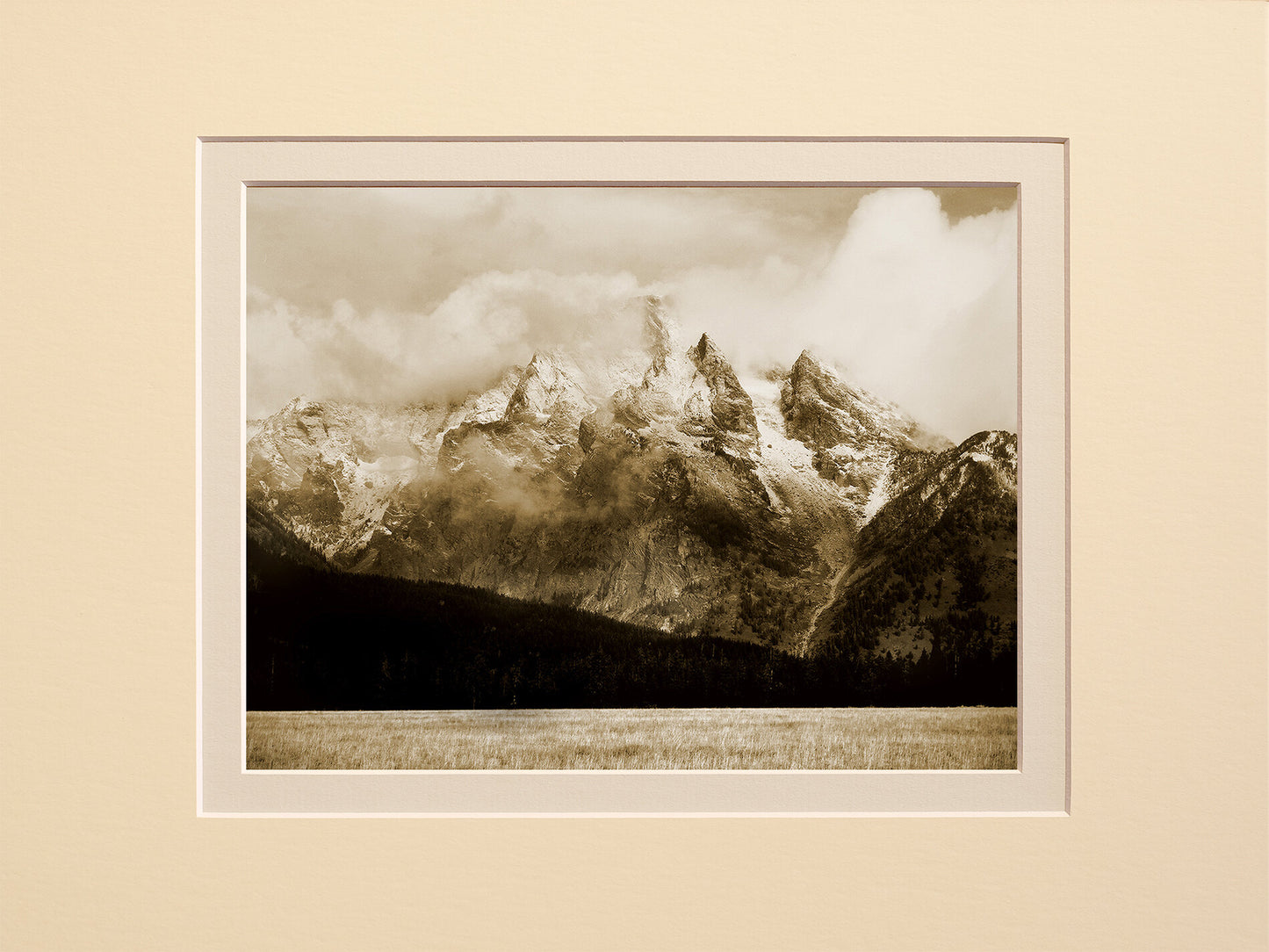 Dramatic Mt Moran