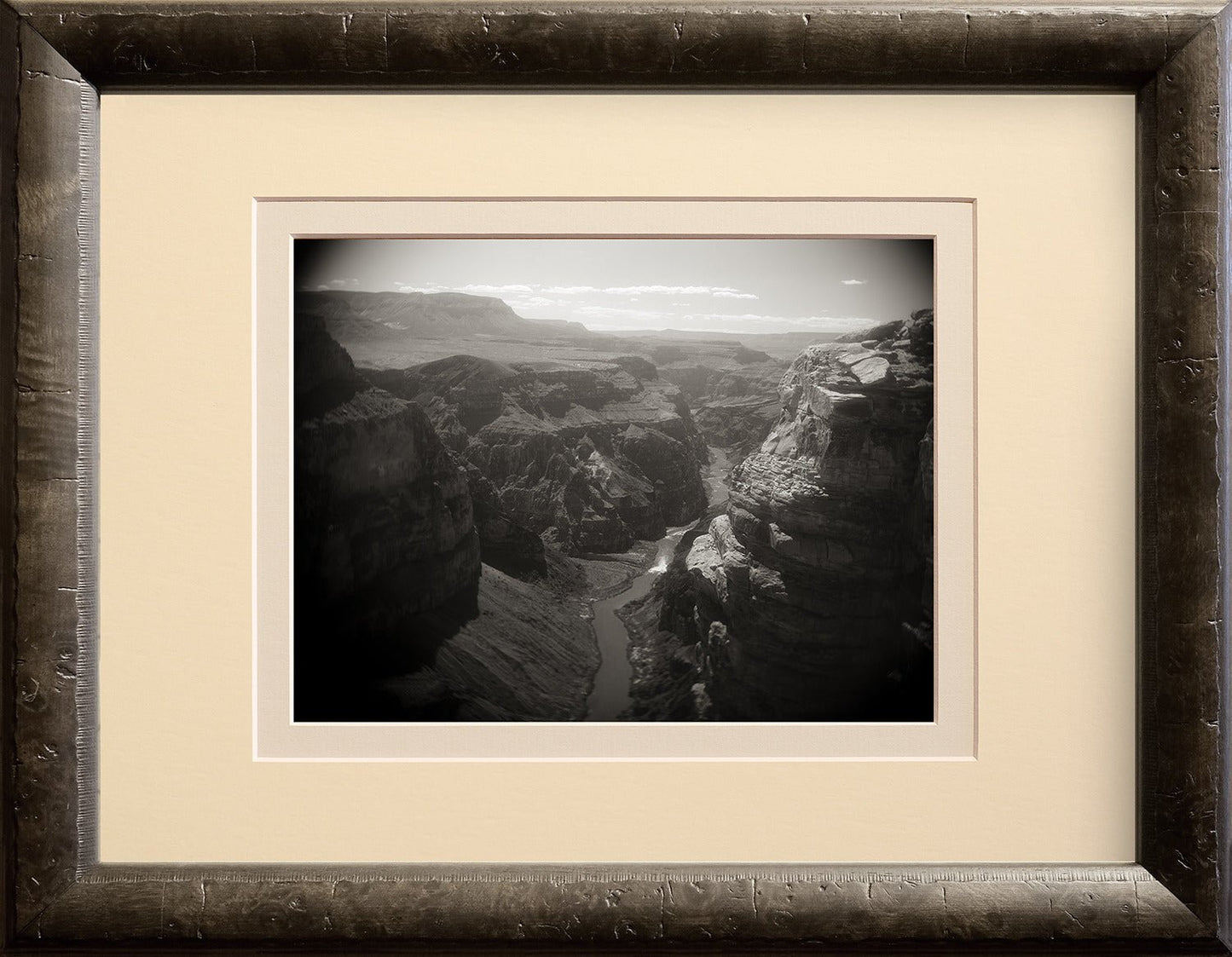 Early Lava Falls BW
