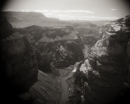 Early Lava Falls BW